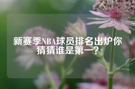 新赛季NBA球员排名出炉你猜猜谁是第一？