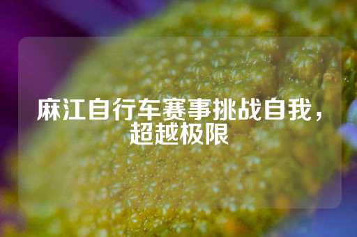 麻江自行车赛事挑战自我，超越极限-第1张图片-皇冠信用盘出租